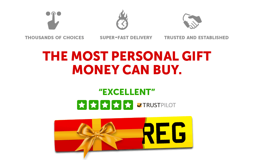 Private Number Plates as a Gift