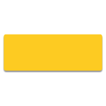 Large number plate style